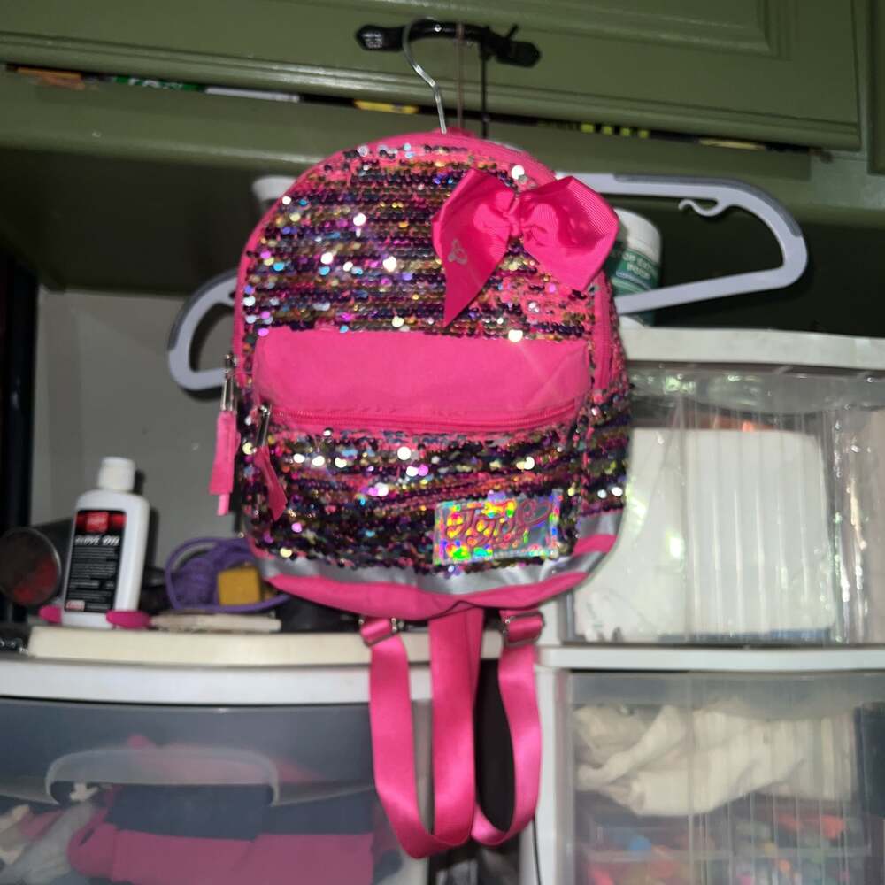 JoJo Siwa Sequin Pink Backpack